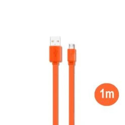 Câble Micro-USB Plat De 1 Mètre -Monde Electronique Cable Micro USB Plat de 1 metre grande taille
