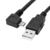 Câble Micro-USB Avec Angle Droit -Monde Electronique Cable Micro USB avec Angle Droit