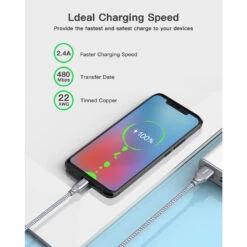 Câble Micro-USB De 3 Mètres -Monde Electronique Cable Micro USB de 3 metres rapide