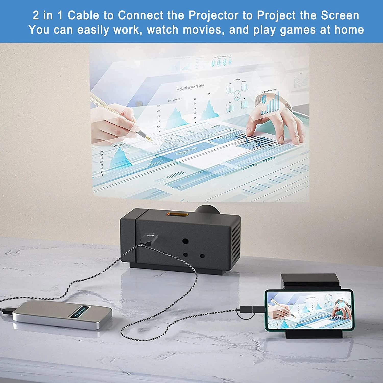 Câble Micro-USB Vers HDMI 8 Câble Micro-USB Vers HDMI – Image 6