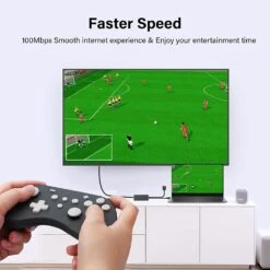 Câble Micro-USB Vers RJ45 Ethernet 100 Mbps -Monde Electronique Cable Micro USB vers RJ45 plus rapide