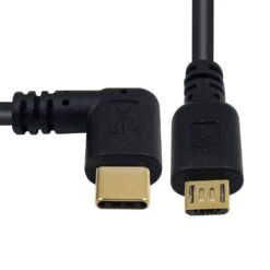 Câble Micro-USB Vers USB-C -Monde Electronique Cable Micro USB vers USB C embout