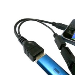 Câble OTG Micro-USB Noir 9 Câble OTG Micro-USB Noir -Monde Electronique Cable OTG Micro USB cle usb