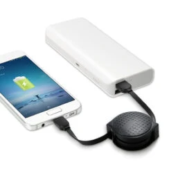 Câble Rétractable USB Type-C Vers USB 3.0 -Monde Electronique Cable Retractable USB Type C batterie externe