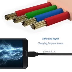 Câble Rétractable USB Type-C Vers USB 3.0 -Monde Electronique Cable Retractable USB Type C smartphone