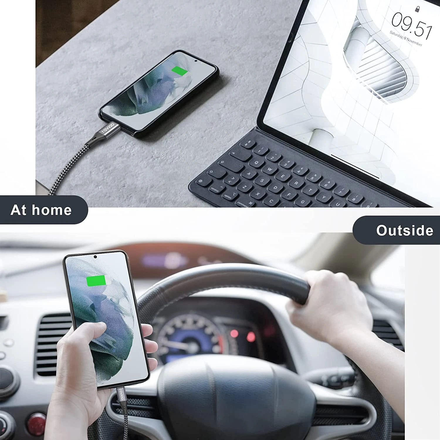 Câble USB 3.0 Type-C Pour Smartphone Et Autres 5 Câble USB 3.0 Type-C Pour Smartphone Et Autres – Image 3