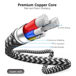 Câble USB-A Vers Micro-USB -Monde Electronique Cable USB A vers Micro USB cuivre premium