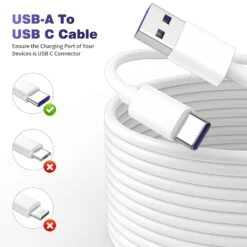 Câble USB Type-C De 10 Mètres Et Rapide -Monde Electronique Cable USB Type C 10m usbc vers usb a