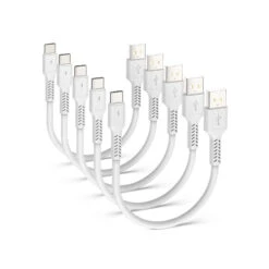 Lot De 5 Câbles USB Type-C De 20 Centimètres