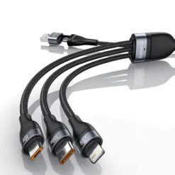 Câble USB Type-C 3 En 1