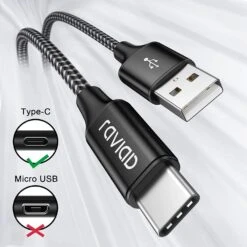 Câble USB Type-C Fast Charging -Monde Electronique Cable USB Type C Fast Charging usb c