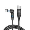 Cable USB Type C Magnétique -Monde Electronique Cable USB Type C Magnetique noir