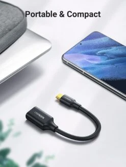 Câble USB Type-C OTG -Monde Electronique Cable USB Type C OTG petit et compact