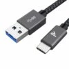 Câble USB Type-C Rapide Rampow -Monde Electronique Cable USB Type C Rapide Rampow