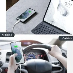 Câble USB Type-C Renforcé Et Résistant -Monde Electronique Cable USB Type C Renforce voiture