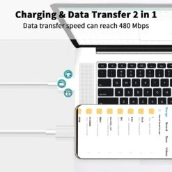 Câble USB Type-C Xiaomi -Monde Electronique Cable USB Type C Xiaomi ordinateur portable