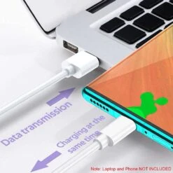 Grand Câble USB Type-C Long De 1.5 Mètre -Monde Electronique Cable USB Type C de 1.5 metre smartphone laptop