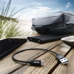 Câble USB Type-C De 20 Centimètres -Monde Electronique Cable USB Type C de 20 centimetres portable batterie externe