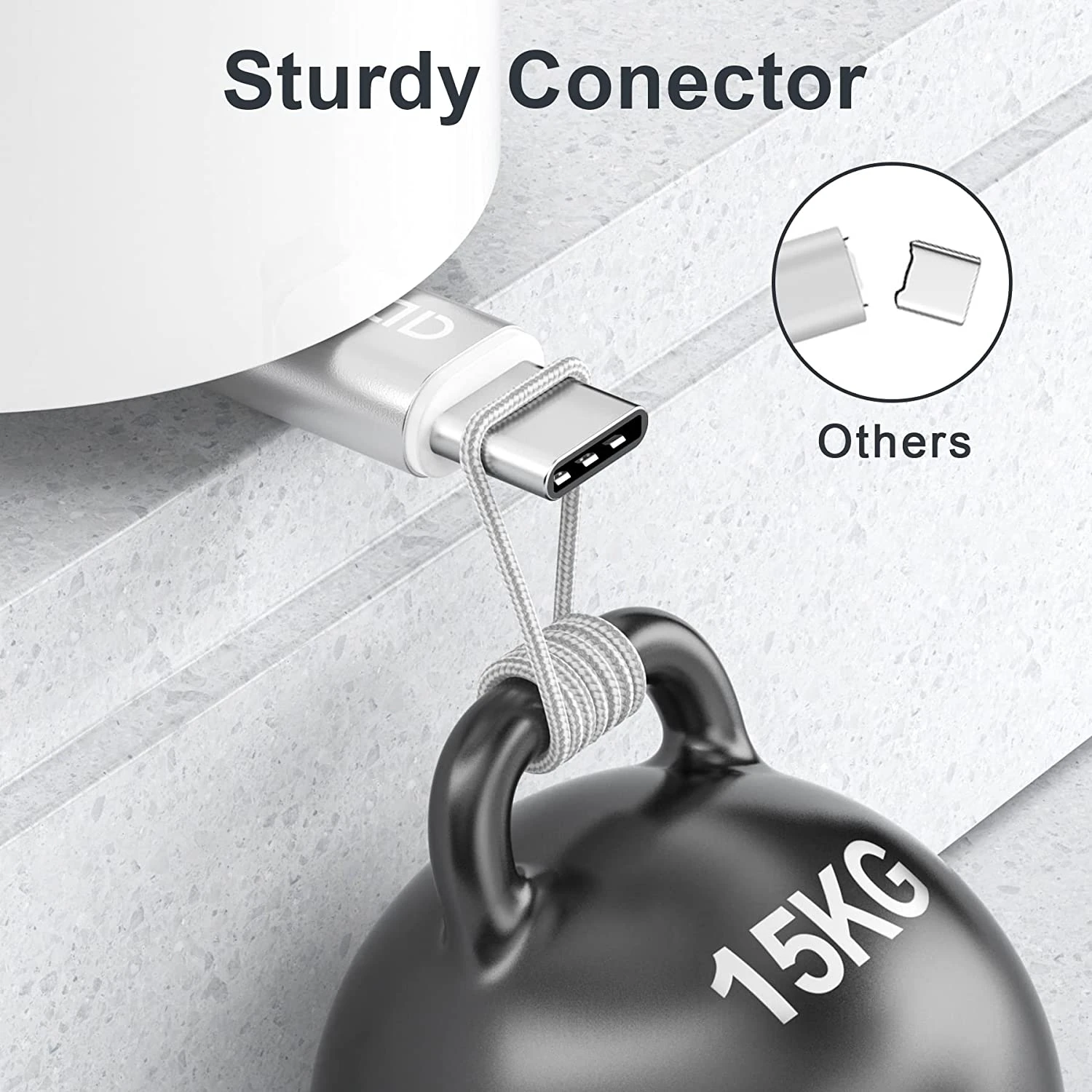 Câble USB Type-C De 30 Centimètres 9 Câble USB Type-C De 30 Centimètres – Image 7