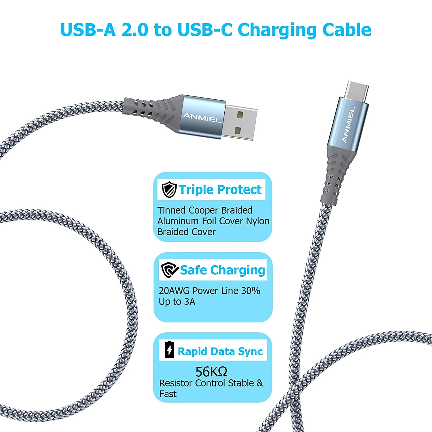 Câble USB Type-C De 5 Mètres 8 Câble USB Type-C De 5 Mètres – Image 6