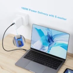 Câble USB Type-C De 50 Centimètres -Monde Electronique Cable USB Type C de 50 centimetres charge secteur