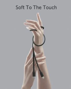 Câble USB Type-C De Chargeur -Monde Electronique Cable USB Type C de Chargeur doux au touche