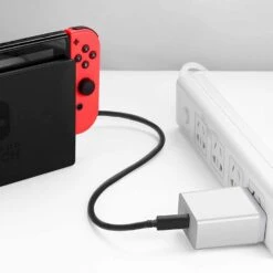 Câble USB Type-C Compatible Nintendo Switch -Monde Electronique Cable USB Type C pour Nintendo Switch adaptateur secteur