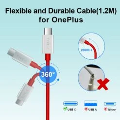 Câble USB Type-C Puissance De 65 Watts -Monde Electronique Cable USB Type C puissance de 65 Watts flexible et durable