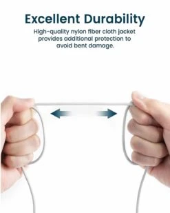 Câble Pour IPhone Lightning Rampow -Monde Electronique Cable pour iPhone Rampow durabilite