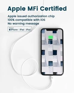 Câble Pour IPhone Lightning Rampow -Monde Electronique Cable pour iPhone Rampow pour Apple