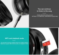 Casque Audio Sans Fil 3,5 Millimètres -Monde Electronique Casque Audio Sans Fil coussinets