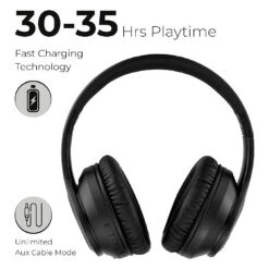 Casque Bluetooth Stéréo Micro -Monde Electronique Casque Bluetooth Haute Qualite tv