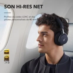 Casque Bluetooth Noise Cancelling -Monde Electronique Casque Bluetooth Noise Cancelling voix