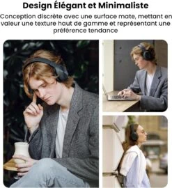 Casque Bluetooth Over Ear -Monde Electronique Casque Bluetooth Over Ear design soigne