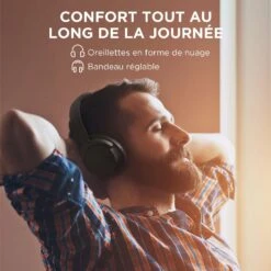 Casque Bluetooth Suppression Du Bruit -Monde Electronique Casque Bluetooth Suppression Du Bruit oreillette