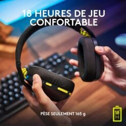 Casque Gamer Compatible Smartphone -Monde Electronique Casque Gamer Compatible Smartphone grande autonomie