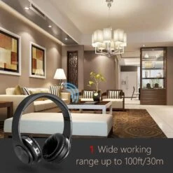 Casque Sans Fil Stéréo Optique 15 Casque Sans Fil Stéréo Optique -Monde Electronique Casque Sans Fil Optique salon