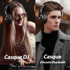 Casque Stéréo Bluetooth Confortable -Monde Electronique Casque Stereo Bluetooth audio