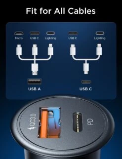 Chargeur AINOPE Allume Cigare 48 Watts -Monde Electronique Chargeur AINOPE Allume Cigare 48 watts compatibilite universelle