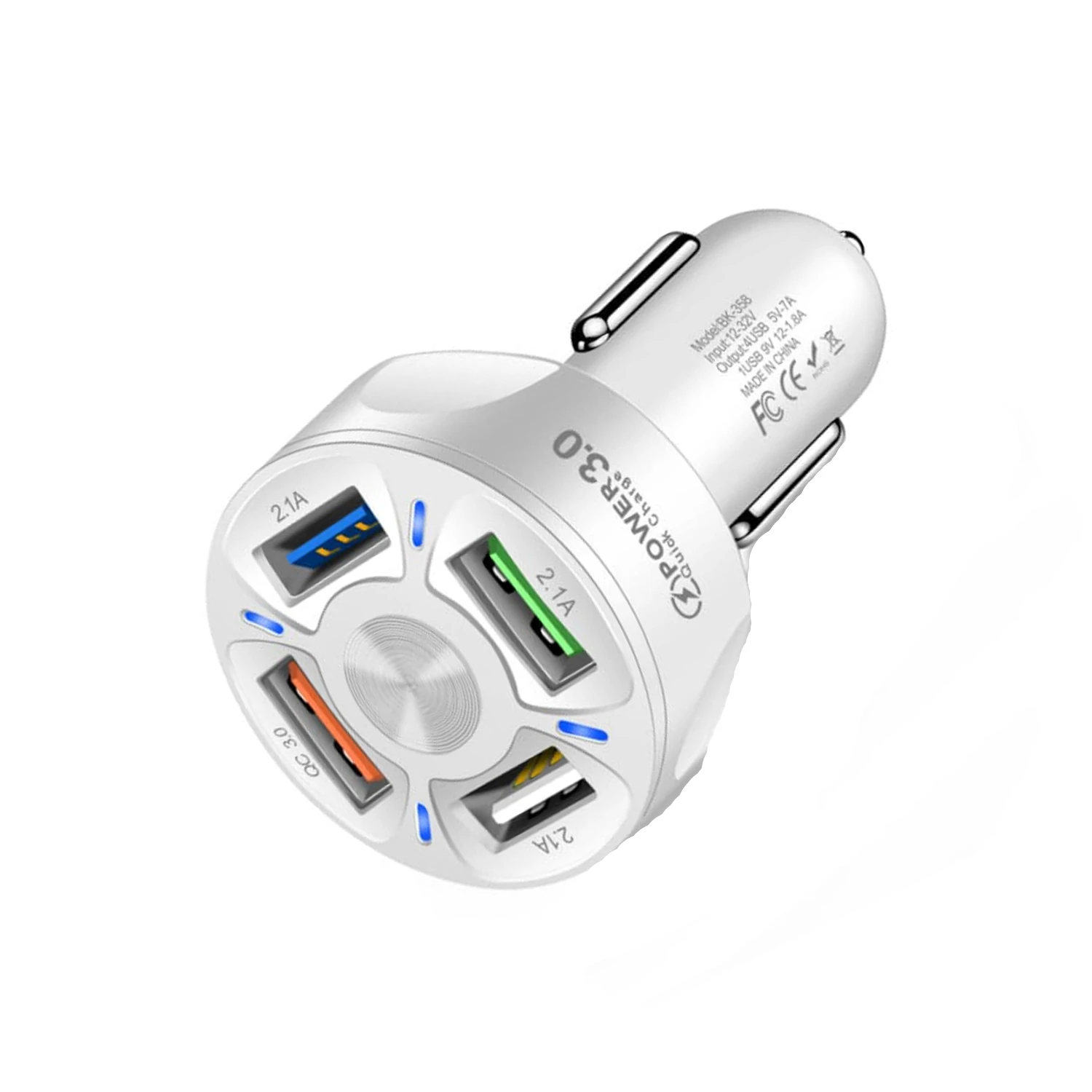 Chargeur Allume-Cigare 2.1A 3 Chargeur Allume-Cigare 2.1A