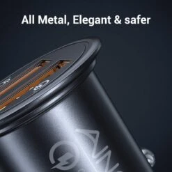 Chargeur Allume Cigare Quick Charge -Monde Electronique Chargeur Allume Cigare Ainope 36W elegant