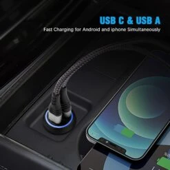 Chargeur Allume Cigare Voiture QC & PD 10 Chargeur Allume Cigare Voiture QC & PD -Monde Electronique Chargeur Allume Cigare Voiture QC PD usb c et usb a