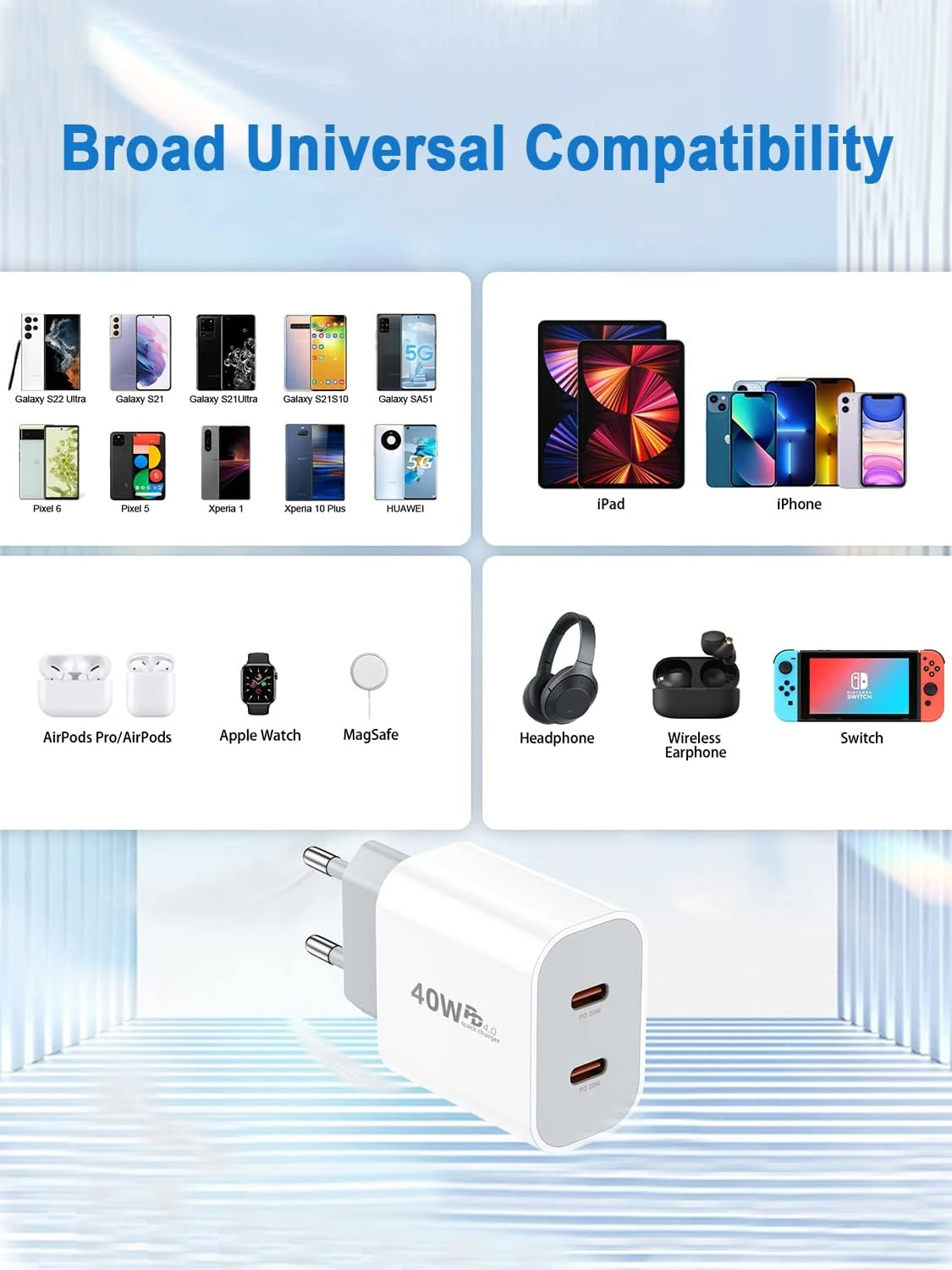 Chargeur Double USB-C 6 Chargeur Double USB-C – Image 4