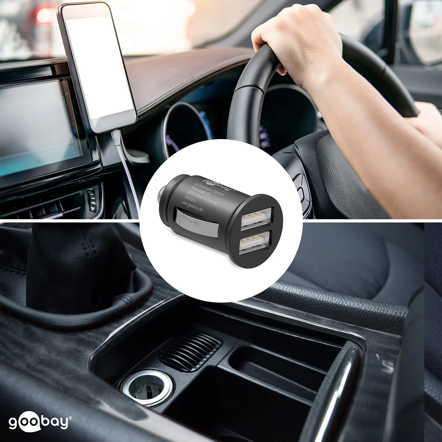 Chargeur Goobay Allume Cigare USB 6 Chargeur Goobay Allume Cigare USB – Image 4