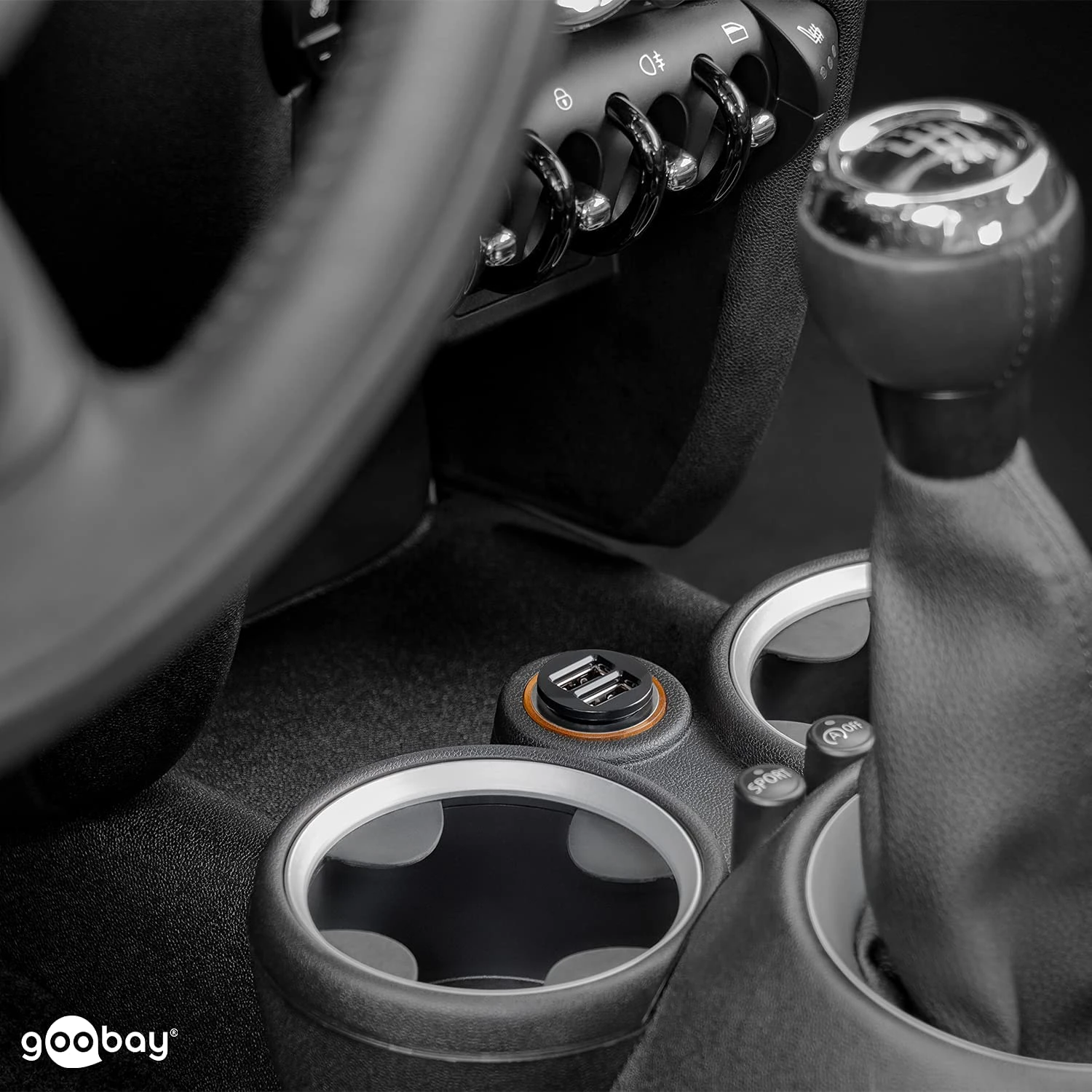 Chargeur Goobay Allume Cigare USB 5 Chargeur Goobay Allume Cigare USB – Image 3