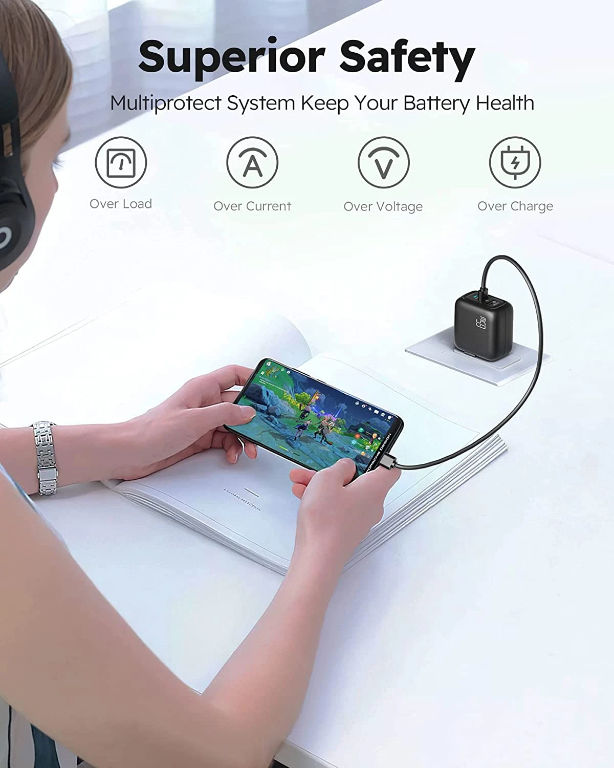 Chargeur Double USB Rapide 5 Chargeur Double USB Rapide – Image 3