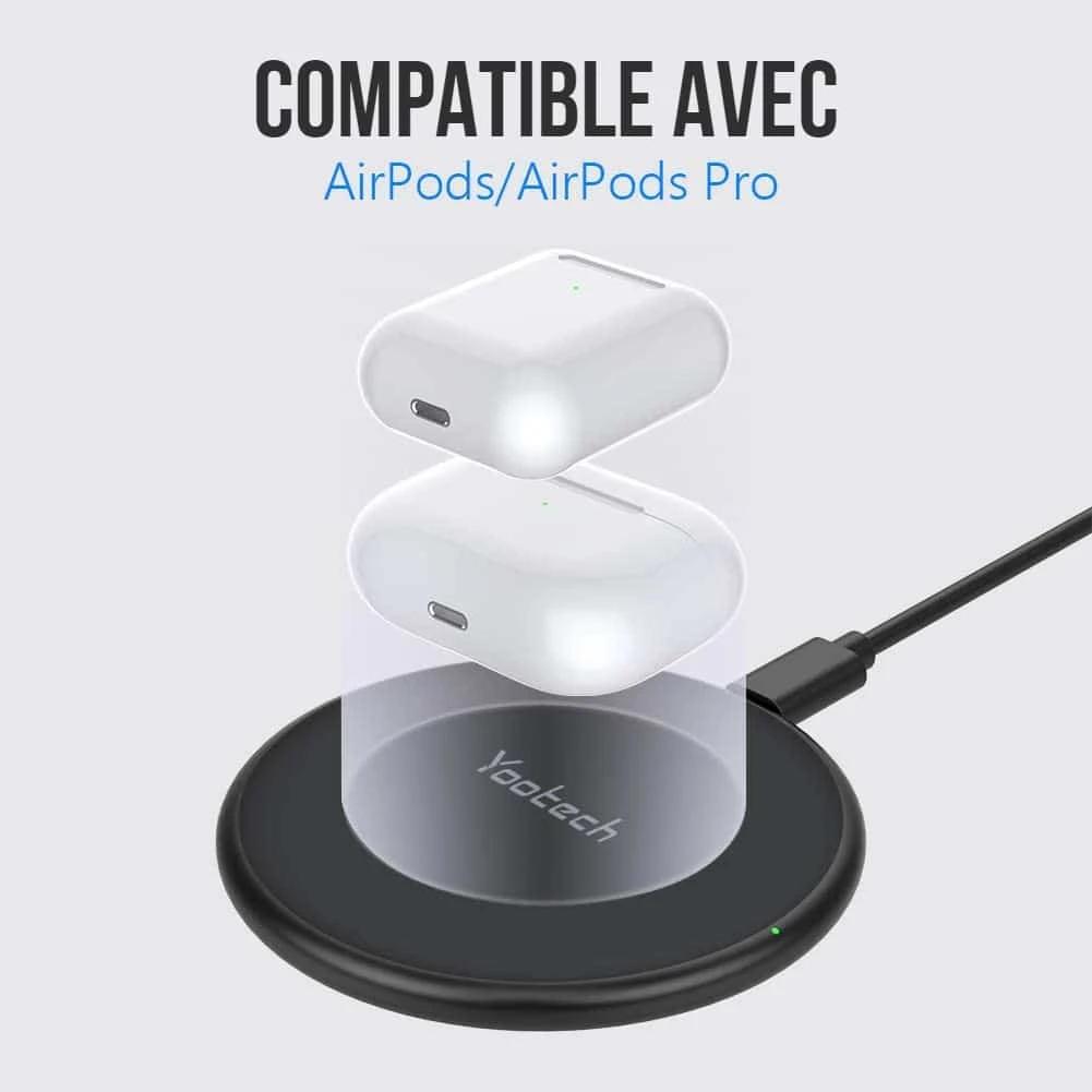 Chargeur Induction IPhone Et AirPods 4 Chargeur Induction IPhone Et AirPods – Image 2