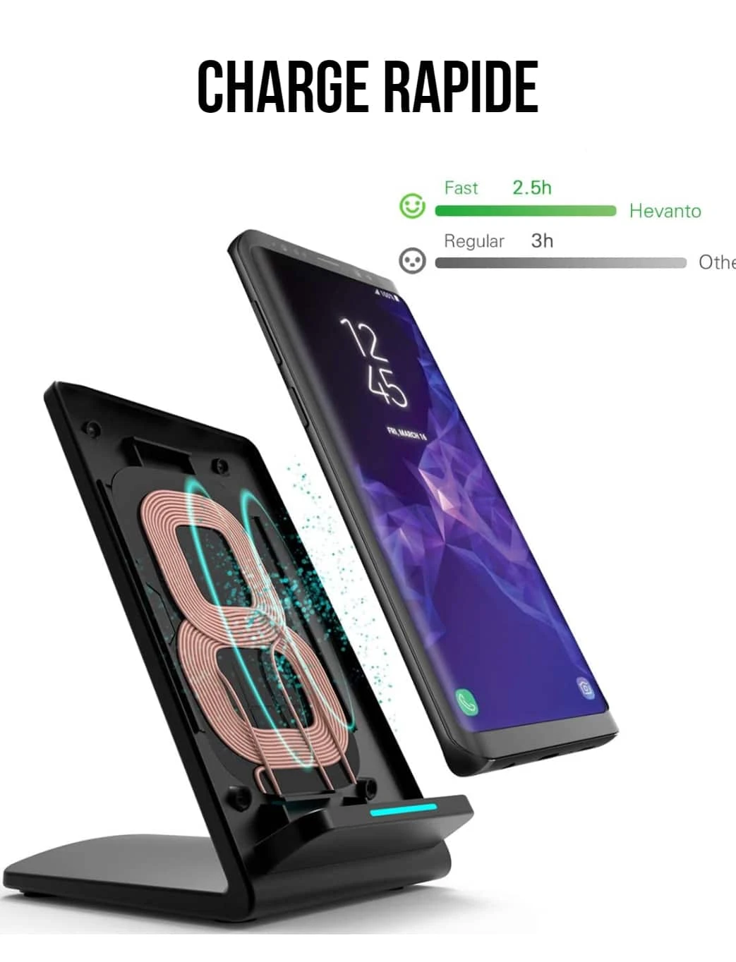 Support Chargeur Pour Téléphone Portable 4 Support Chargeur Pour Téléphone Portable – Image 2