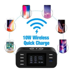 Chargeur Sans Fil Ultra Rapide 8 Chargeur Sans Fil Ultra Rapide -Monde Electronique Chargeur Induction Orangeck Ultra Performant 10 watts