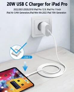 Chargeur USB-C Pour IPad Et Tablettes 10 Chargeur USB-C Pour IPad Et Tablettes -Monde Electronique Chargeur Ipad USB C puissant
